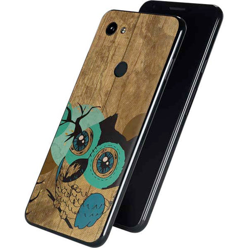 Autumn Owl Google Pixel 3a Skin